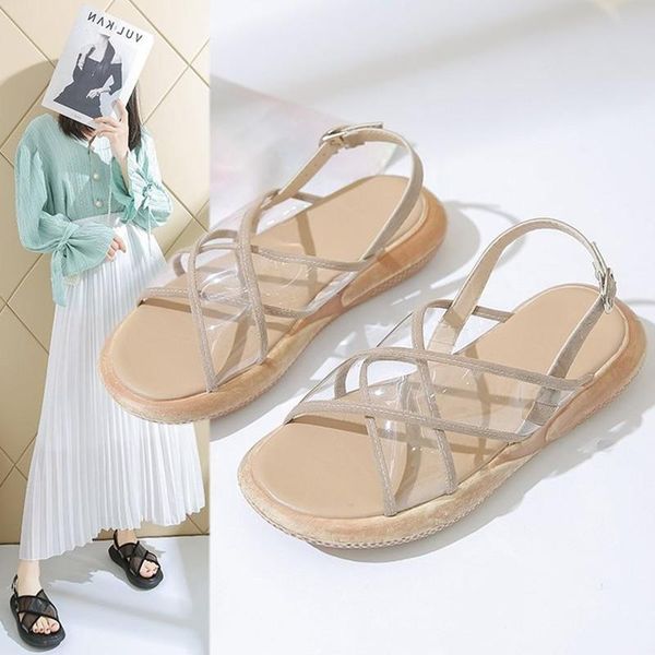 

sandals fashion excellent quality flat slides ladies summer shoes for women, Black
