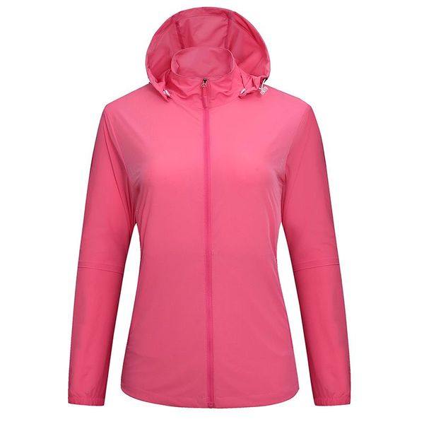 

women's jackets summer sunscreen light jacket women with hoody solid, Black;brown