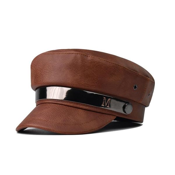 

berets autumn winter quality fashion artist pu women beret hat for cap female casual dome bare chapeu feminino boina, Blue;gray