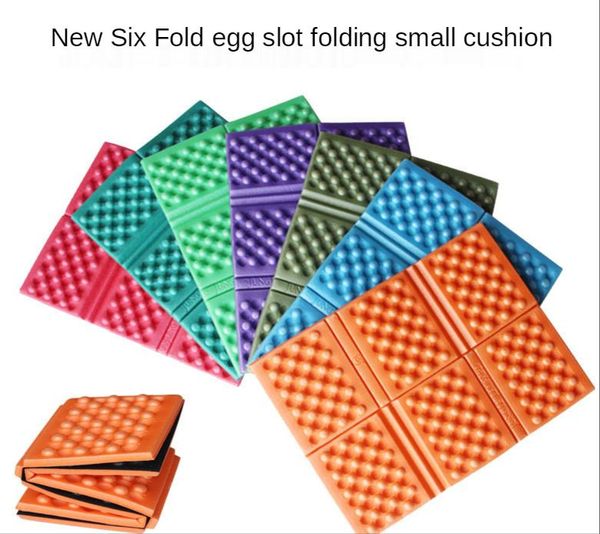 

outdoor pads portable folding cushion egg trough small xpe foam picnic camping waterproof and moisture-proof
