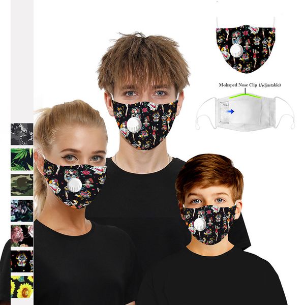 

respirator flower digital printing with ultra thin pm2.5 filter