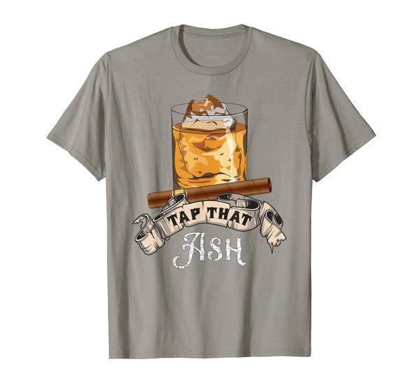 

Mens Tap That Ash Cigar T-Shirt - Funny Whiskey Lover Gift, Mainly pictures