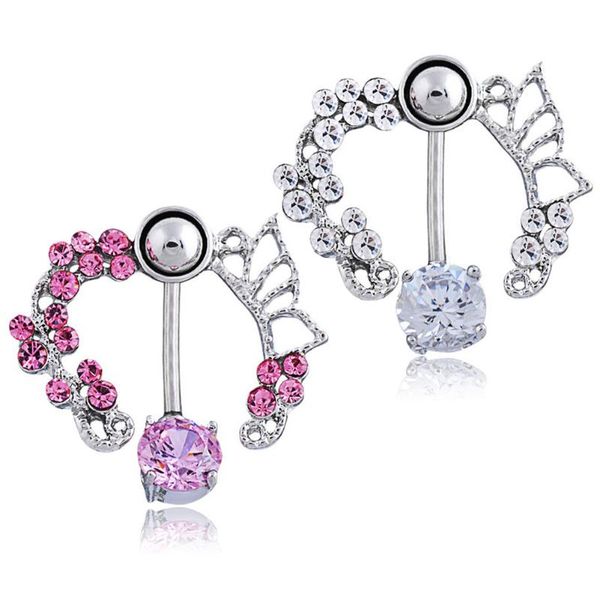 

other hollow belly button rings body piercing bars piercings navel gothic fine jewelry ik88, Slivery;golden