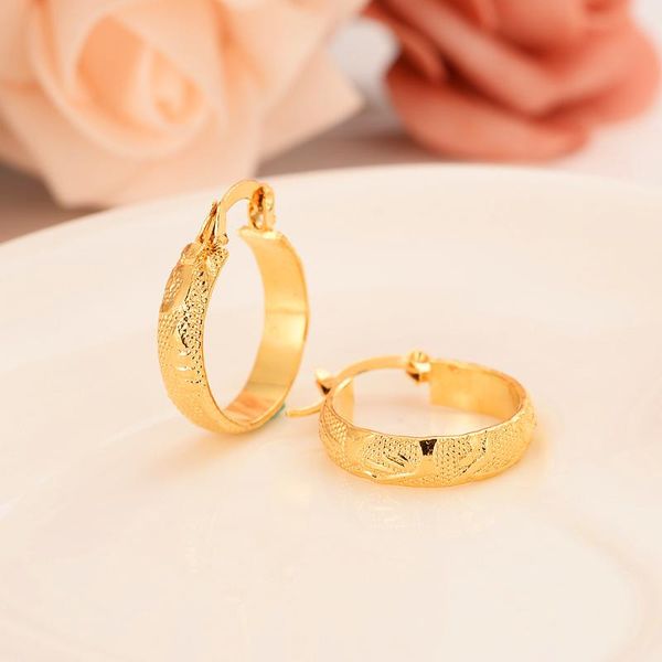 

hoop & huggie classic circle earrings for women gold color arab african jewelry, Golden;silver