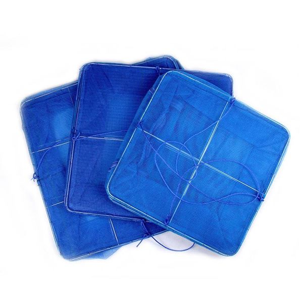 

fishing accessories foldable 4 layers drying net rack hanging vegetable fish dishes dryer pe hanger fo sale