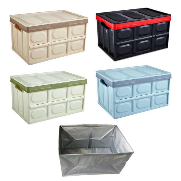 

car organizer multifunctional 30l capacity storage box foldable for home garden outdoor travel and camp