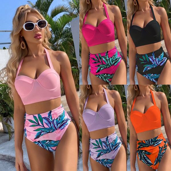 

embossed bikini, women's sheets, swimsuit, hard bag, european and american 2021
