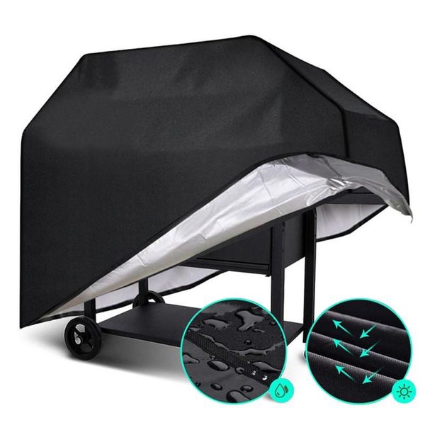 

tools & accessories bbq cover outdoor dust waterproof weber heavy duty grill rain protective barbecue round tool