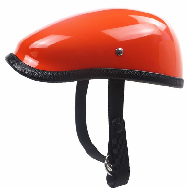 

american style summer half motorcycle helmet light weight fiberglass motor casco vintage berets for rider men women helmets