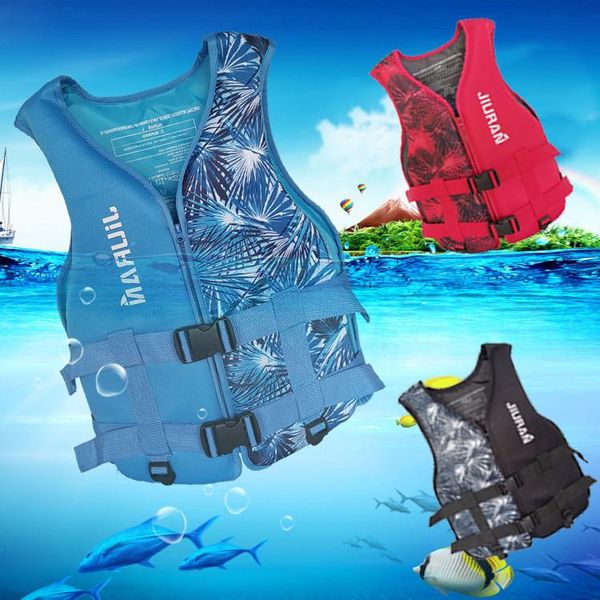 

life vest & buoy summer adjustable jacket for children and adults light