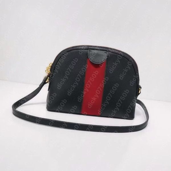 Dicky0750b kabuk Çanta zincir debriyaj bayan crossbody çanta hobo klasik Kadınlar için Çizgili omuz çantası moda zincirleri çanta çanta dicky0750 Zarf toptan