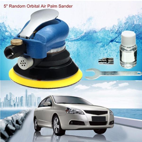 

pneumatic tools wenxing 5 inch air grip random orbital palm sander 125mm hand power tool polisher panel