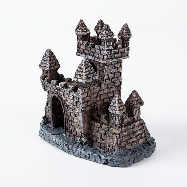 

decorations aquarium resin castle fish tank accessories decoration