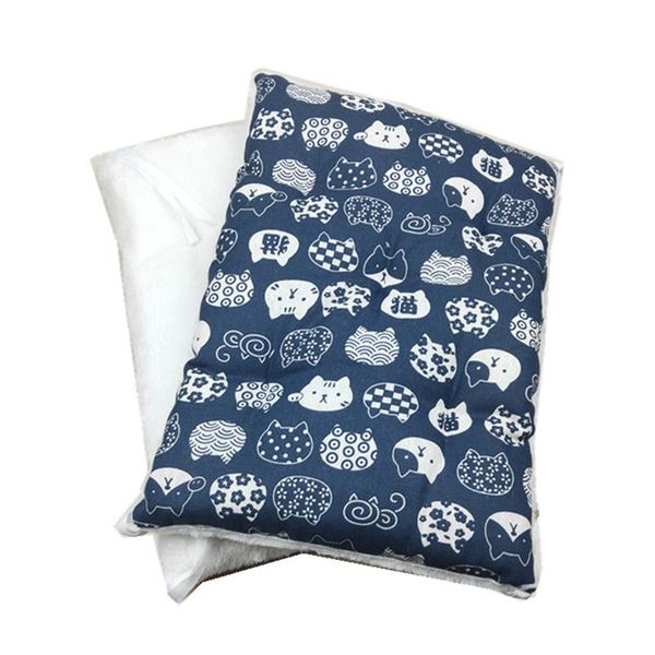 

kennels & pens dog pet mat winter warm breathable cats travel pad washable print dogs blanket bed multicolour puppy pets products