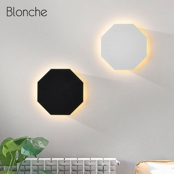

wall lamp nordic modern led geometric shape industrial sconce light fixtures for home kitchen bathroom bedroom bedside