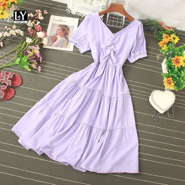 

dresses boho v neck floral print summer dress midi long chiffon party women casual elegant pleated beach holiday dresses, Black;gray