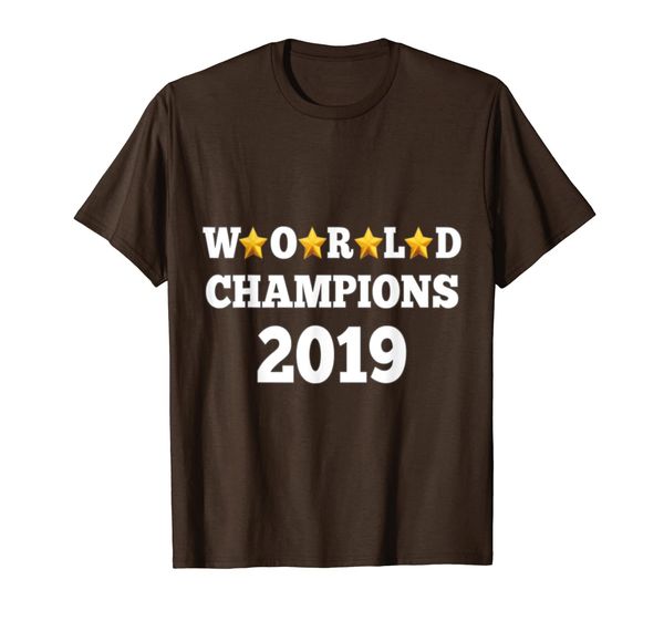 

uswnt world champions 2019 t-shirt, White;black