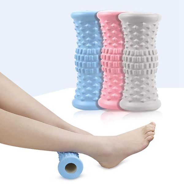 

foot sole arm calf back muscle fatigue acupressure relaxation massage mini fitness roller accessories
