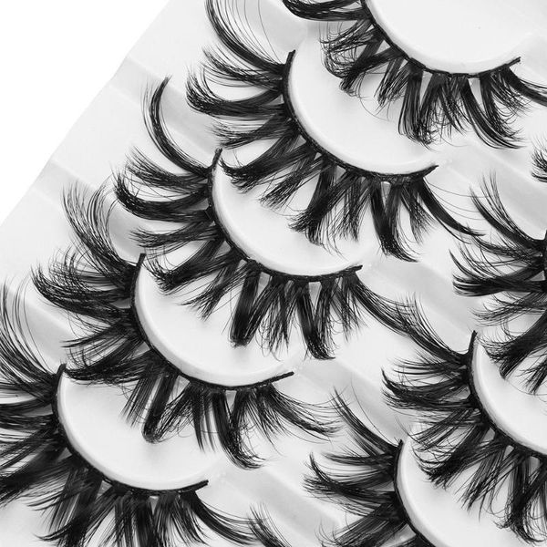 

false eyelashes long natural multilayered effect eye makeup tools lash extension 3d mink full volume thick