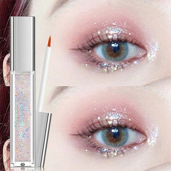 

eye shadow 10 color diamond nude metal shimmer glow glitter single liquid eyeshadow makeup pigment accessorices beauty cosmetics