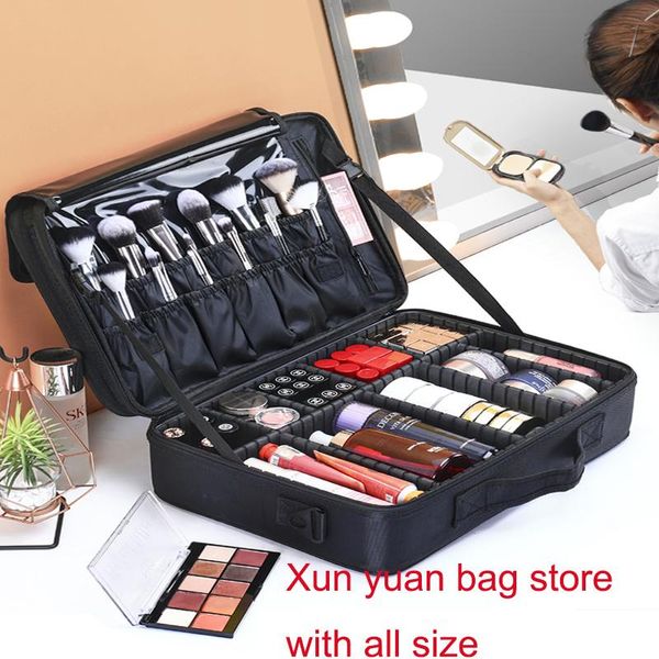 

good quality cosmetic bag fashion women makeup bags waterproof cosmetics for travel lady & cases