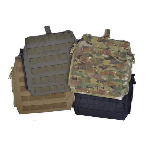 Stuff Sacks Delustering TwinFalcons Tactical MOLLE Zip-On Panel per gilet militare Zipper Pack Pouch Bag 500D Cordura TW-P044