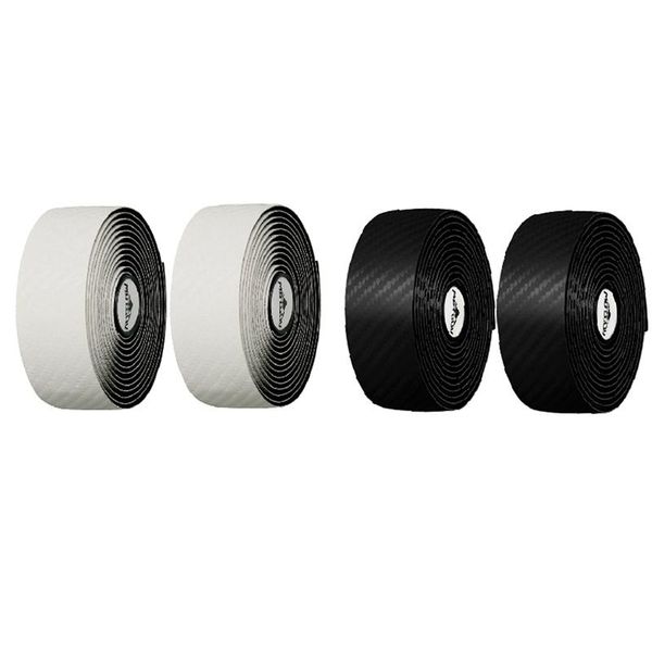 

bike handlebars &components motsuv 2 set handlebar tape road bicycle anti-slip absorption cycling wrap end plug, white & black
