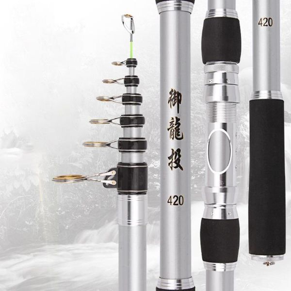

pieces carbon fibers long fishing rod portable high hardness boat rods