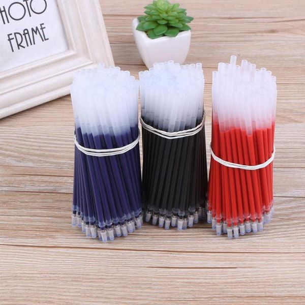 

gel pens 0.5mm tip pen refills black red blue refill creative universal replacement core writing stationery supplies