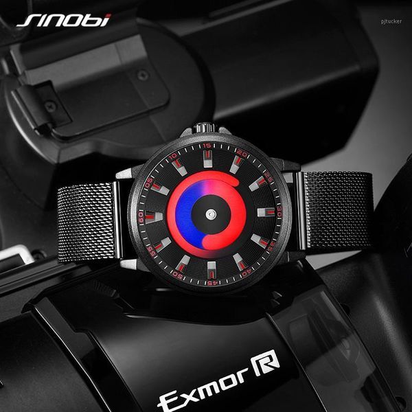 

wristwatches sinobi brand creative quartz mens luxury watches fashion miyota movement watch man clock1, Slivery;brown