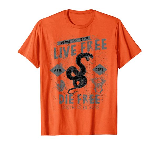 

rockstar biker collection - live - die t-shirt, White;black