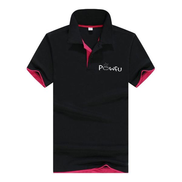 

men's polos men shirt short sleeve contrast color clothing summer streetwear brand golf casual fashion, White;black