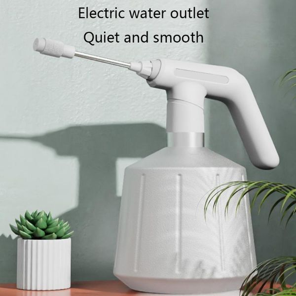 

watering equipments handheld electric flower can 1l/2l leak-proof garden spray bottle for house bonsai plants succulents household w