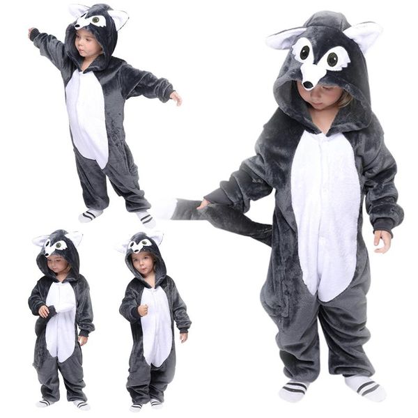 

jackets baby girls boys rompers winter costume for toddler animal jumpsuit infant clothes pyjamas sleepwear kids overalls ropa bebes, Blue;gray