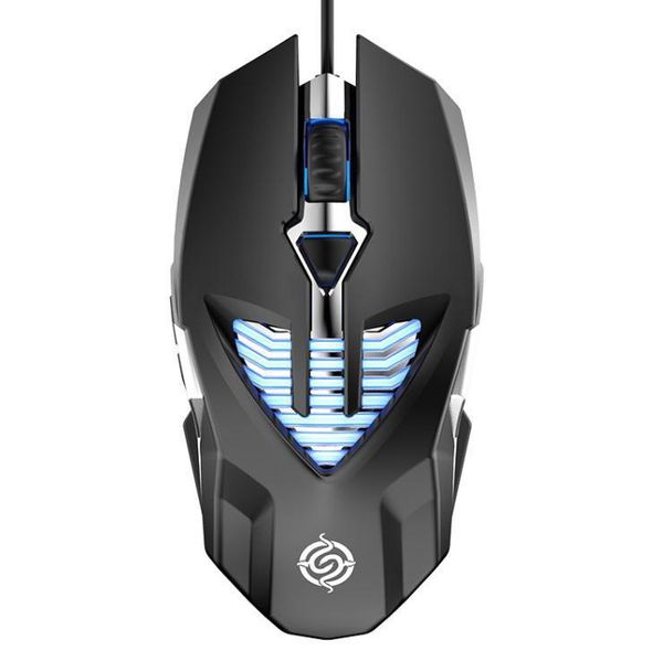 

mice q1 computer mouse 6-key metal usb desknotebook