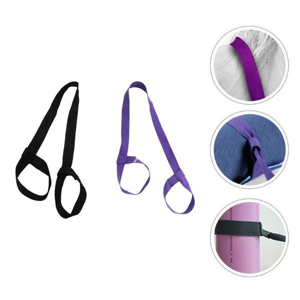

yoga mats 2pcs mat straps carry durable adjustable belts