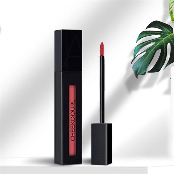 

colors waterproof lip gloss nude matte liquid lipstick mate long lasting moisturizing makeup cosmetics1