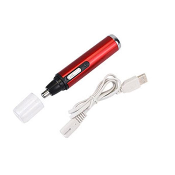 

electric nose & ear trimmers trimmer shaver rechargeable hair removal face care tool kit golden/blue/red