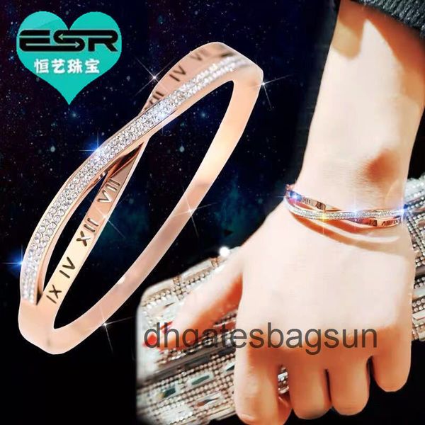 

[k gold bracelet]purple gold 585 rose female bracelet girl 14k rose for girlfriend and mother, Black