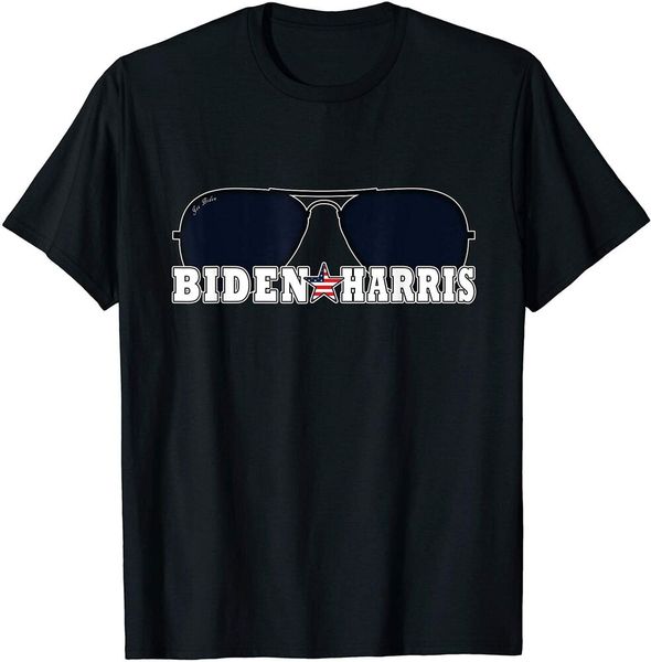 

biden harris sunglasses patriotic aviator graphic t-shirt size s-5xl, White;black