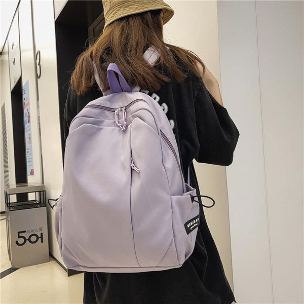 

backpack school women bag fashion nylon for girls travel female back pack mochilas