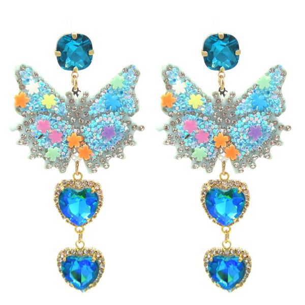 

dangle & chandelier jewelry women fashion earrings 2021 statement long drop luxury crystal stone earring designer aretes, Silver