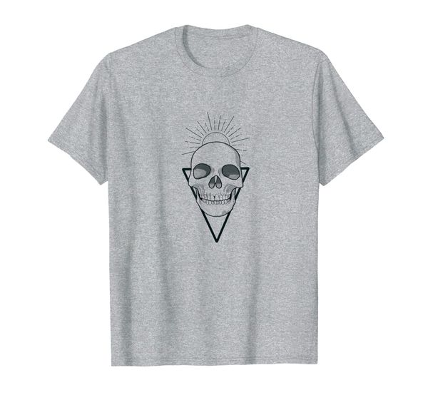

original skull tattoo art by johnny mens ladies, White;black