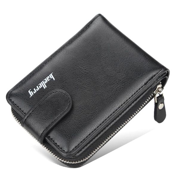 

card holders men business holder bank s id case zipper bag wallet organizer, Brown;gray