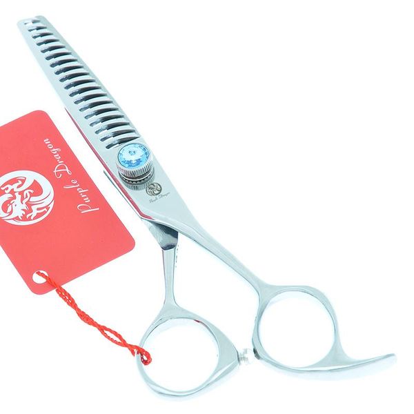 

hair scissors purple dragon 6 inch professional barber 18 teeth thinning salon hairdressing haircut shears a0182b