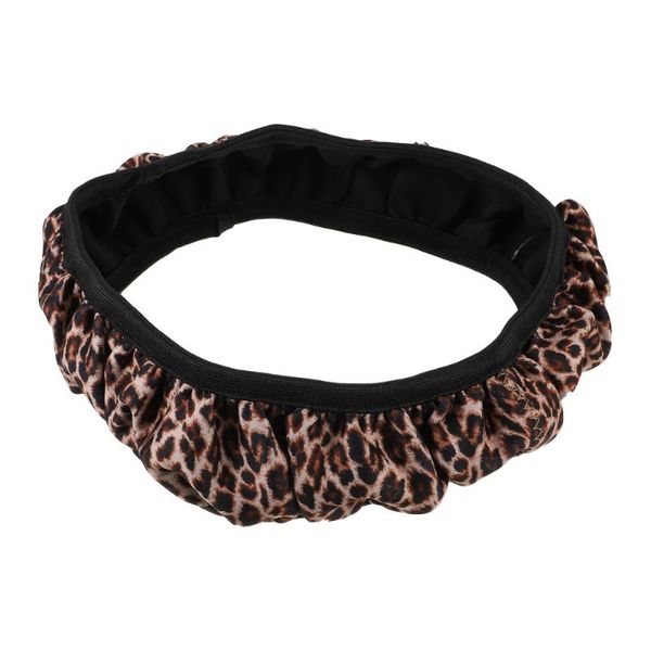

steering wheel covers 1pc leopord pattern cover universal car sleeve