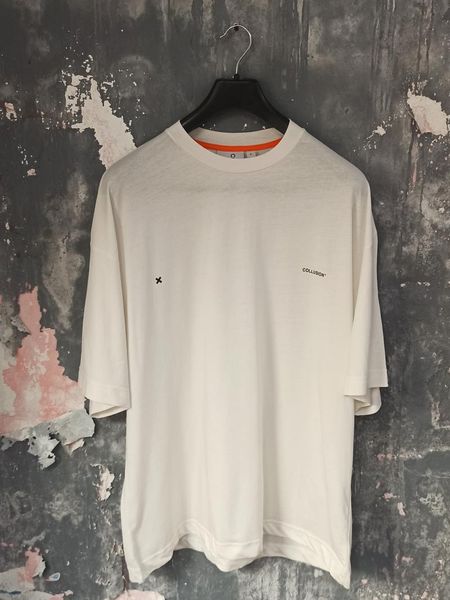 

men's t-shirts collusion x / oversize t-shirt, White;black