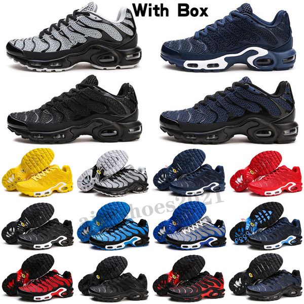 

tn plus designer mens kpu shoes breathable mesh chaussures homme sports requin noir running super size eur 40-47, White;red