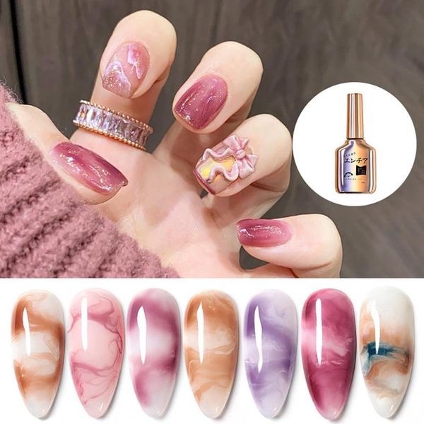 

nail polish 15ml glue transparent quick-drying diy manicure foil adhesive for women