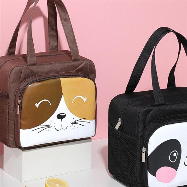 

storage bags cartoon insulation bag oxford cloth portable preservation bento